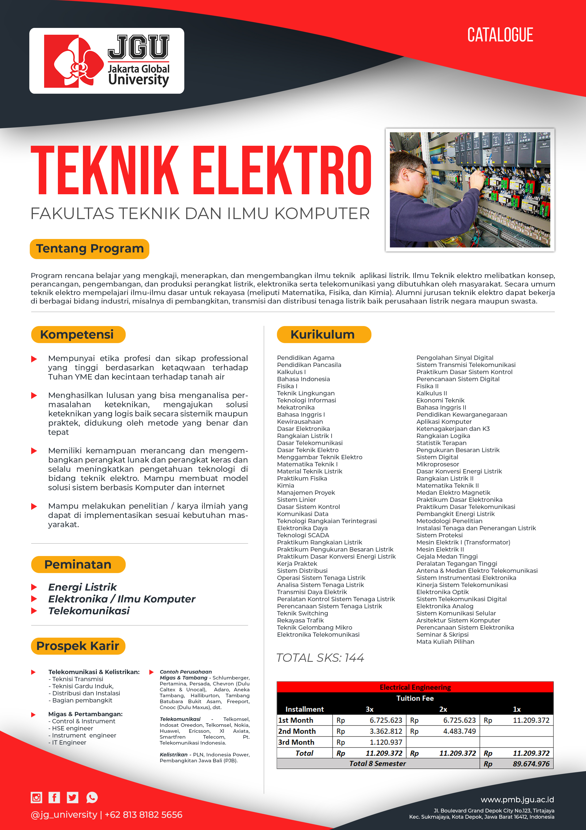 Teknik Elektro - Jakarta Global University